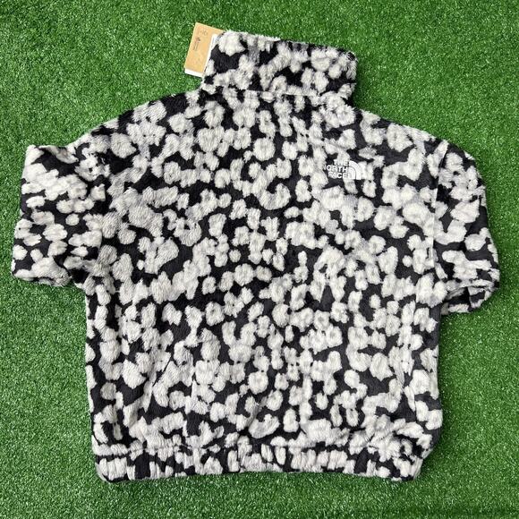 The North Face Full Zip Jacket Sz XL 18 Girls Printed Osolita Leopard Print - Picture 10 of 11